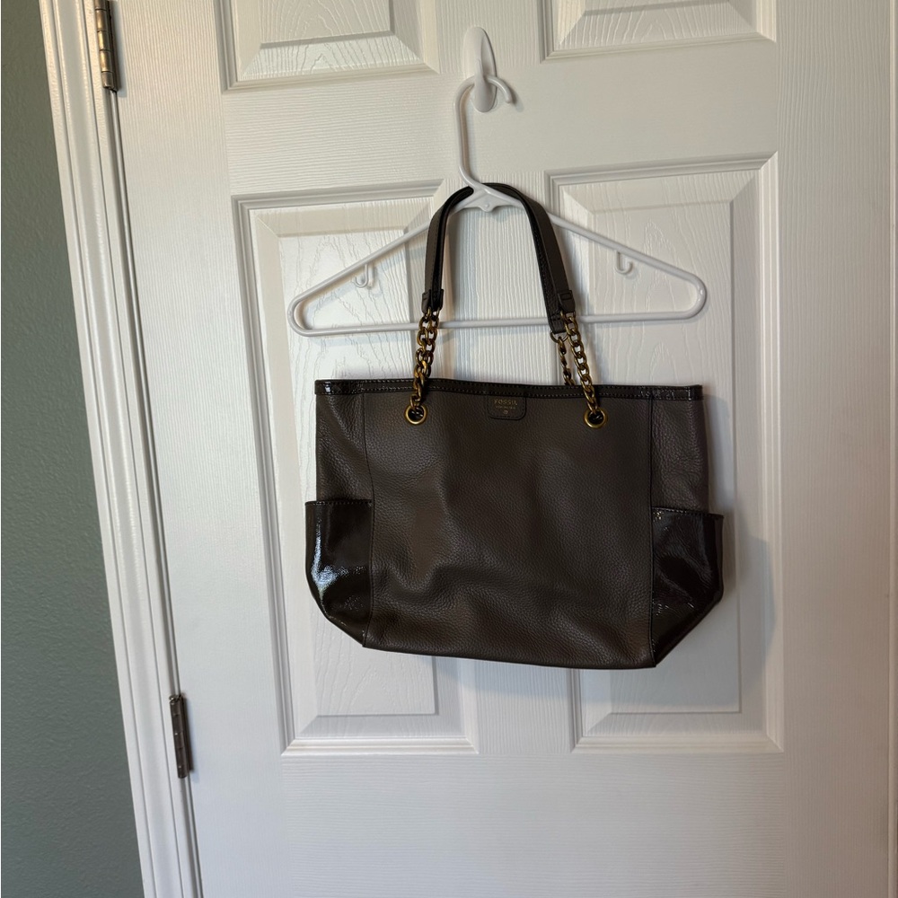 Fossil Black Tote Bag